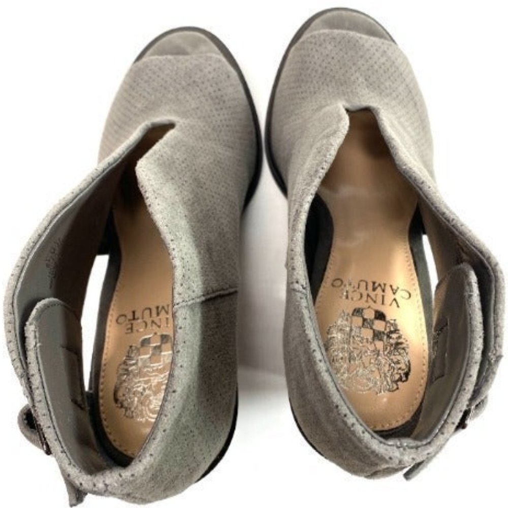 VINCE CAMUTO Kalei Suede Booties 6.5 New - Picture 6 of 10